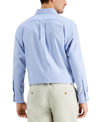 Club Room - Men's Classic/Regular Fit Performance Easy-Care Oxford Solid Dress Shirt