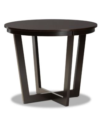 Selby Modern and Contemporary Fabric Upholstered 5 Piece Dining Set