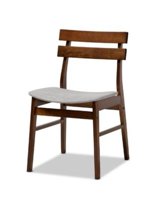 Eleri Mid-Century Modern Transitional Fabric Upholstered 5 Piece Dining Set