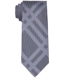 Men's Magnified Check Tie 