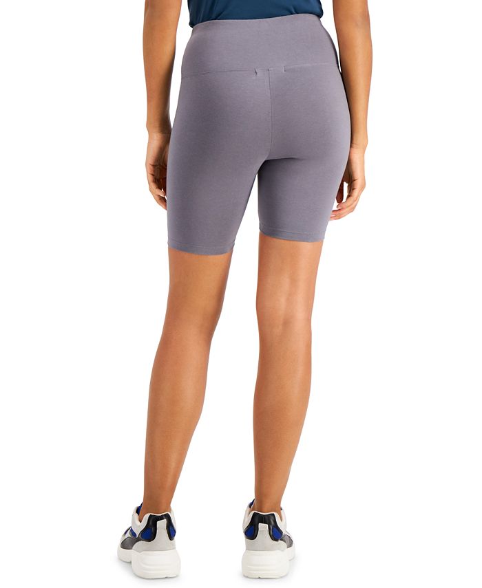 INC International Concepts Cotton Bike Shorts, Created for Macy's