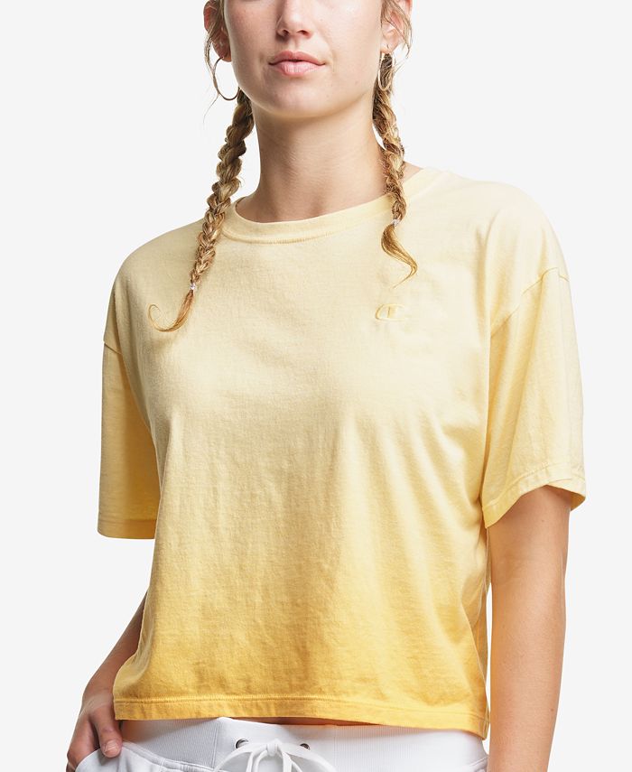 Champion Plus Size Cropped Ombré TShirt Macy's