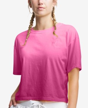 Champion PLUS SIZE CROPPED OMBRE T-SHIRT