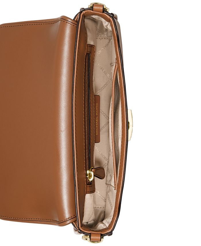 Michael Kors Bradshaw Woven Leather Convertible Shoulder Bag & Reviews