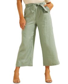 Tessa Linen Culotte Pants