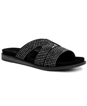 London Fog Women's Simone Slip-On Sandals Women's Shoes