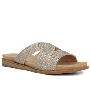 London Fog Women's Simone Slip-On Sandals Women's Shoes