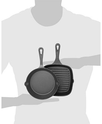 Sedona 2-Pc. Cast Iron Mini Dutch Ovens - Macy's