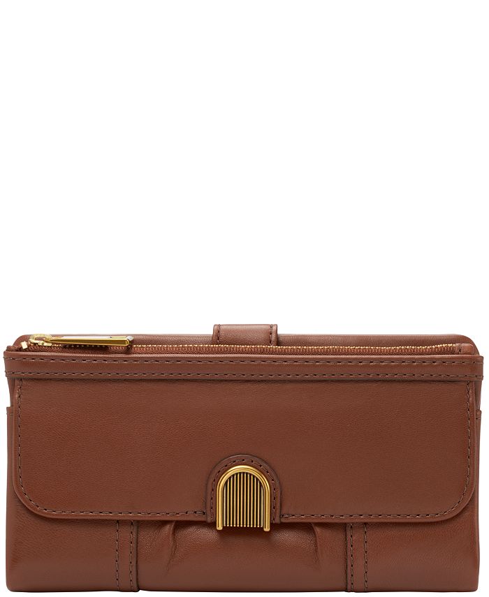 Fossil Women's Cora Leather Clutch Macy's