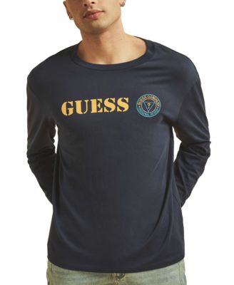 GUESS - Men's Originals Long Sleeve Logo T-Shirt