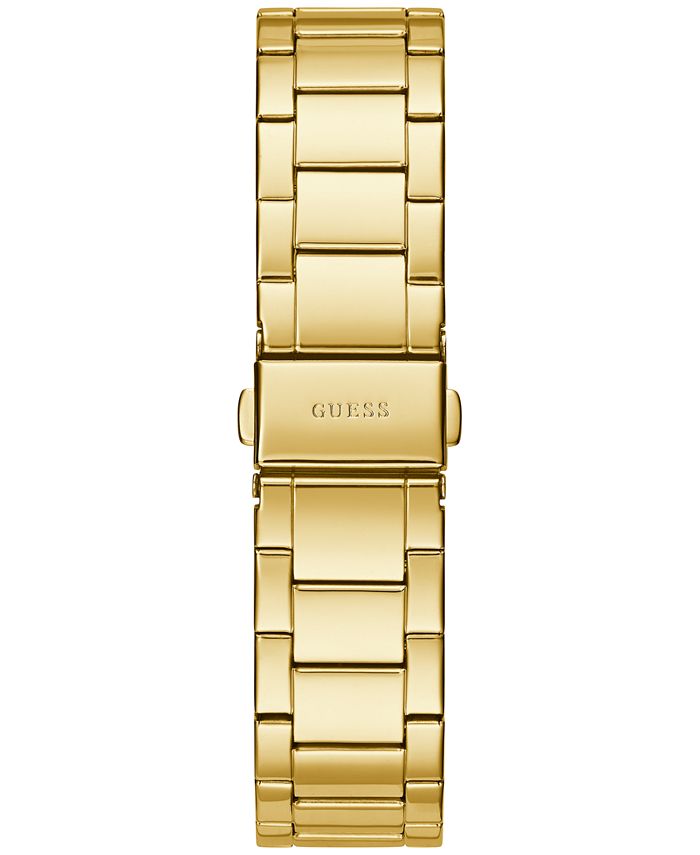 GUESS Women's Gold-Tone Stainless Steel Bracelet Watch 36mm - Macy's