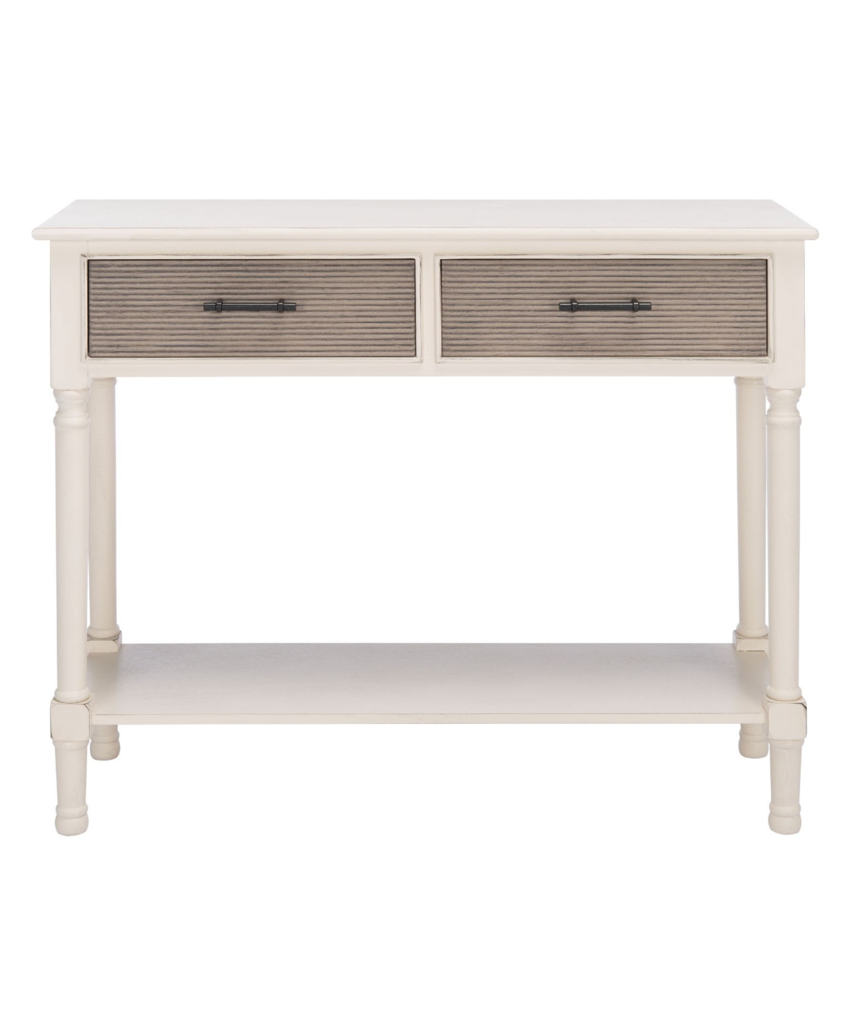 Safavieh Ryder 2 Drawer Console Table In White