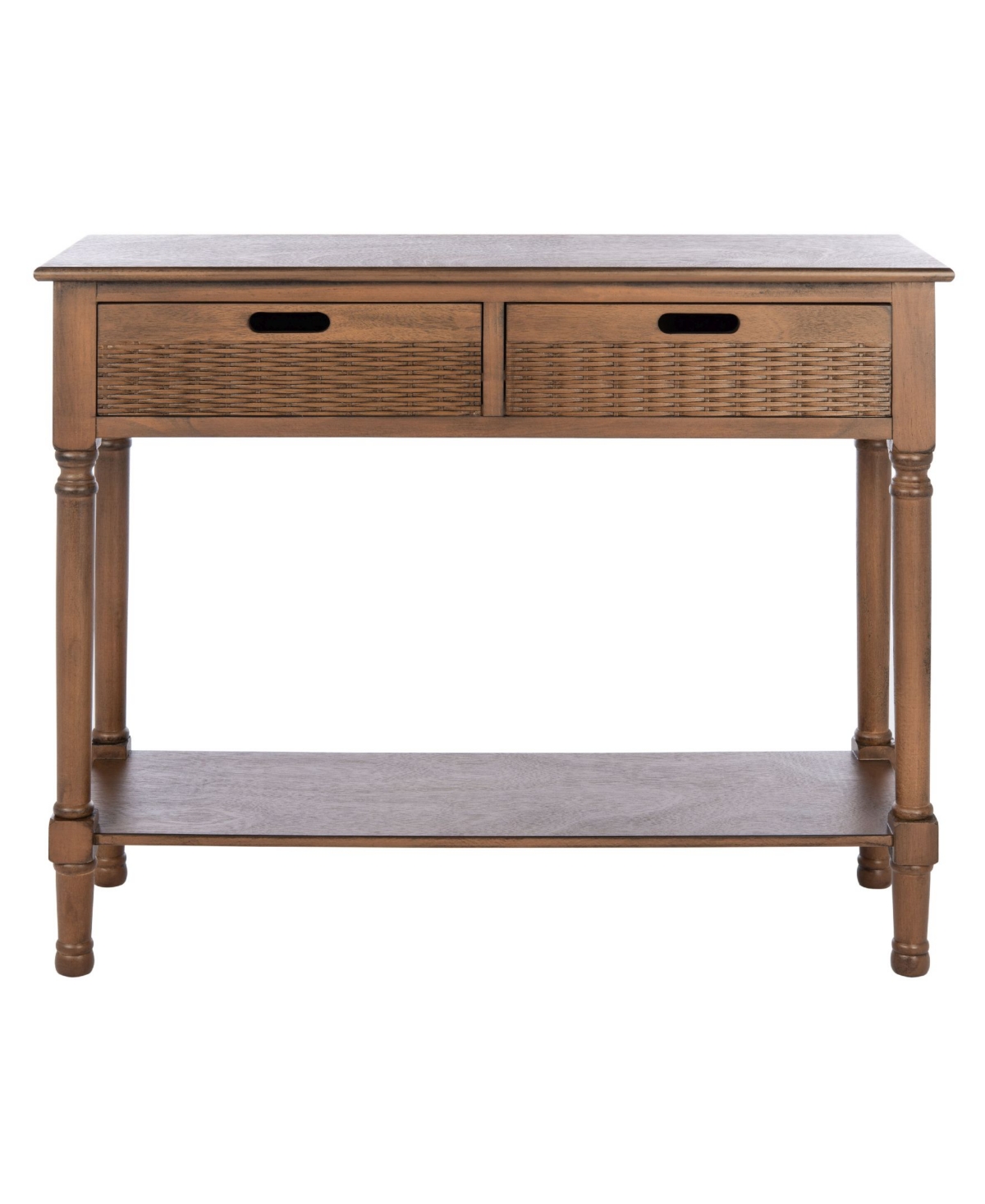 Safavieh Landers 2 Drawer Console In Brown