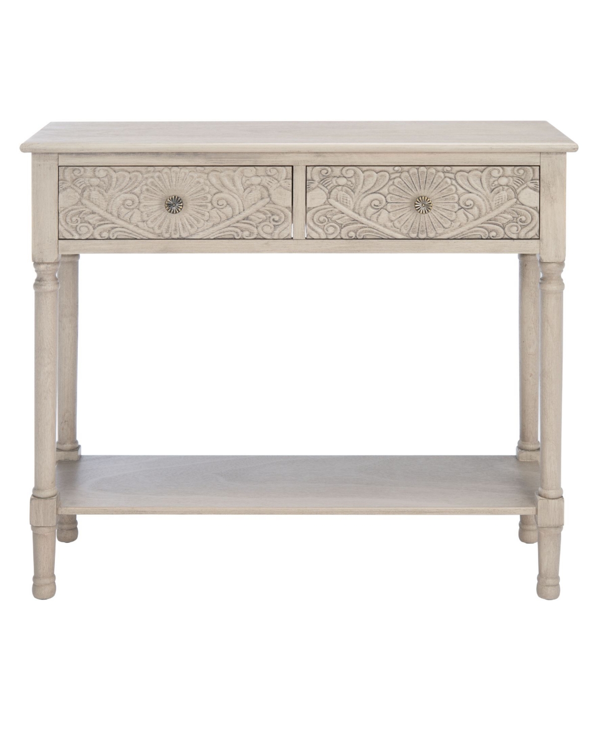 Safavieh Haines 2-drawer Console Table In Beige