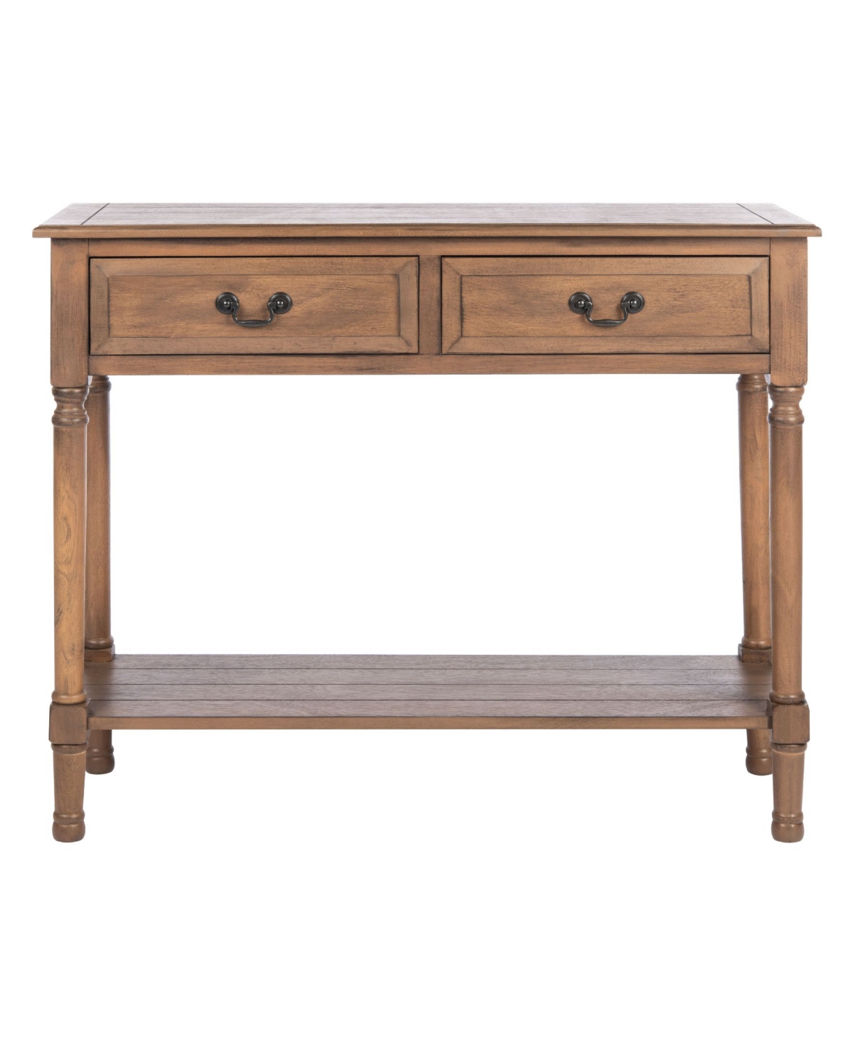 Safavieh Primrose 2 Drawer Console Table In Brown