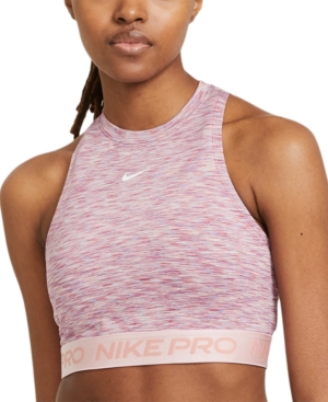 NIKE WOMEN'S SPACE-DYED CROPPED TANK TOP