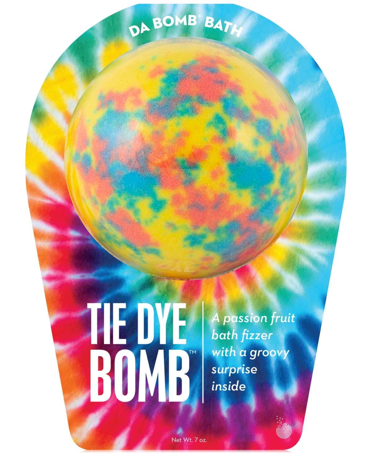 Da Bomb Tie Dye Bath Bomb, 7 oz.