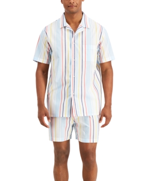 Club Room Men's Bromley Short Pajama Set Created for Macy's