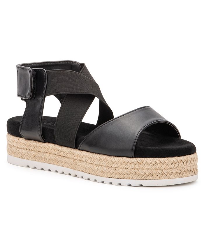olivia miller espadrille wedge sandals