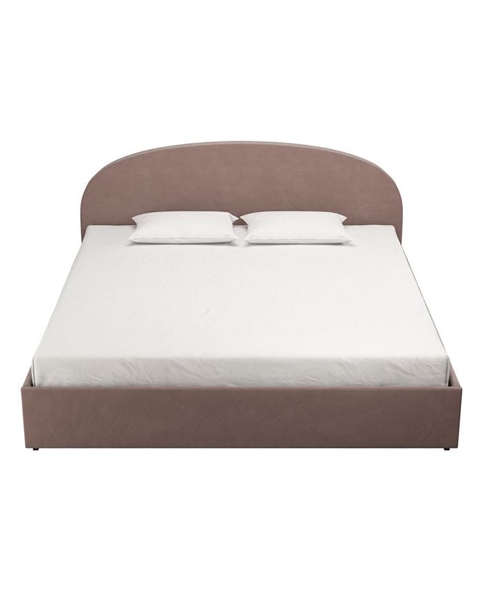 Mr. Kate Moon Upholstered Bed with Storage, King Macy's