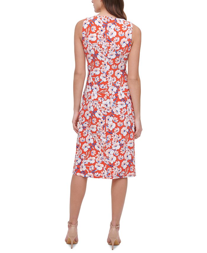 Tommy Hilfiger Floral-Print Shift Dress - Macy's