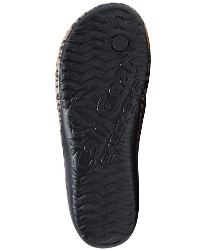 leopard skechers sandals