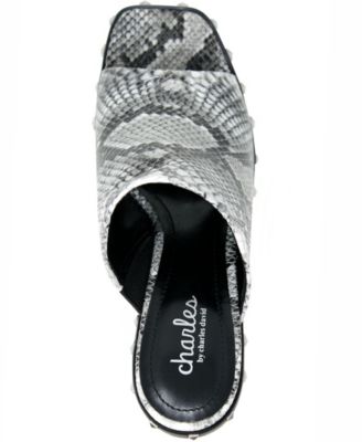 Charles By Charles David Women's Fickle Mule – Embellished Flat, Padded Insole, Slip-On Style - View #5