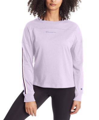 Champion Campus Logo Long-Sleeve Shirt 