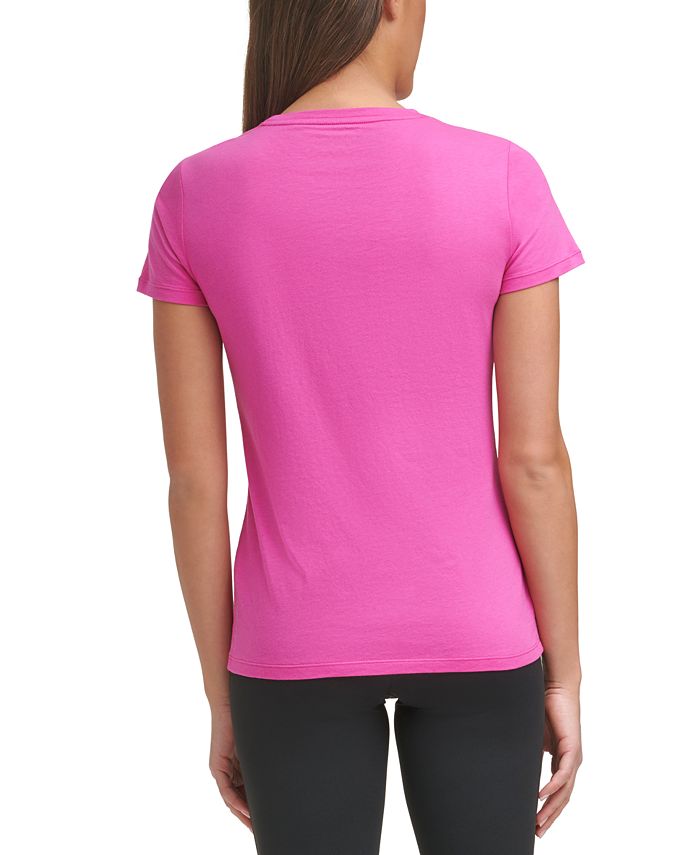 Calvin Klein Logo T-Shirt & Reviews - Tops - Women - Macy's