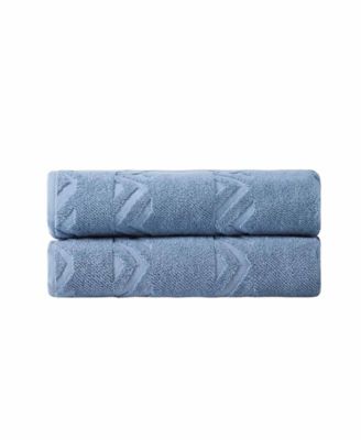 Turkish Cotton Sovrano Collection Luxury 2-Pc. Bath Sheet Set
