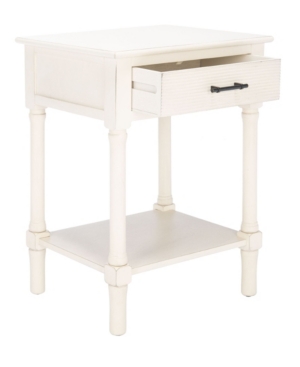 Shop Safavieh Ryder 1 Drawer Accent Table In White