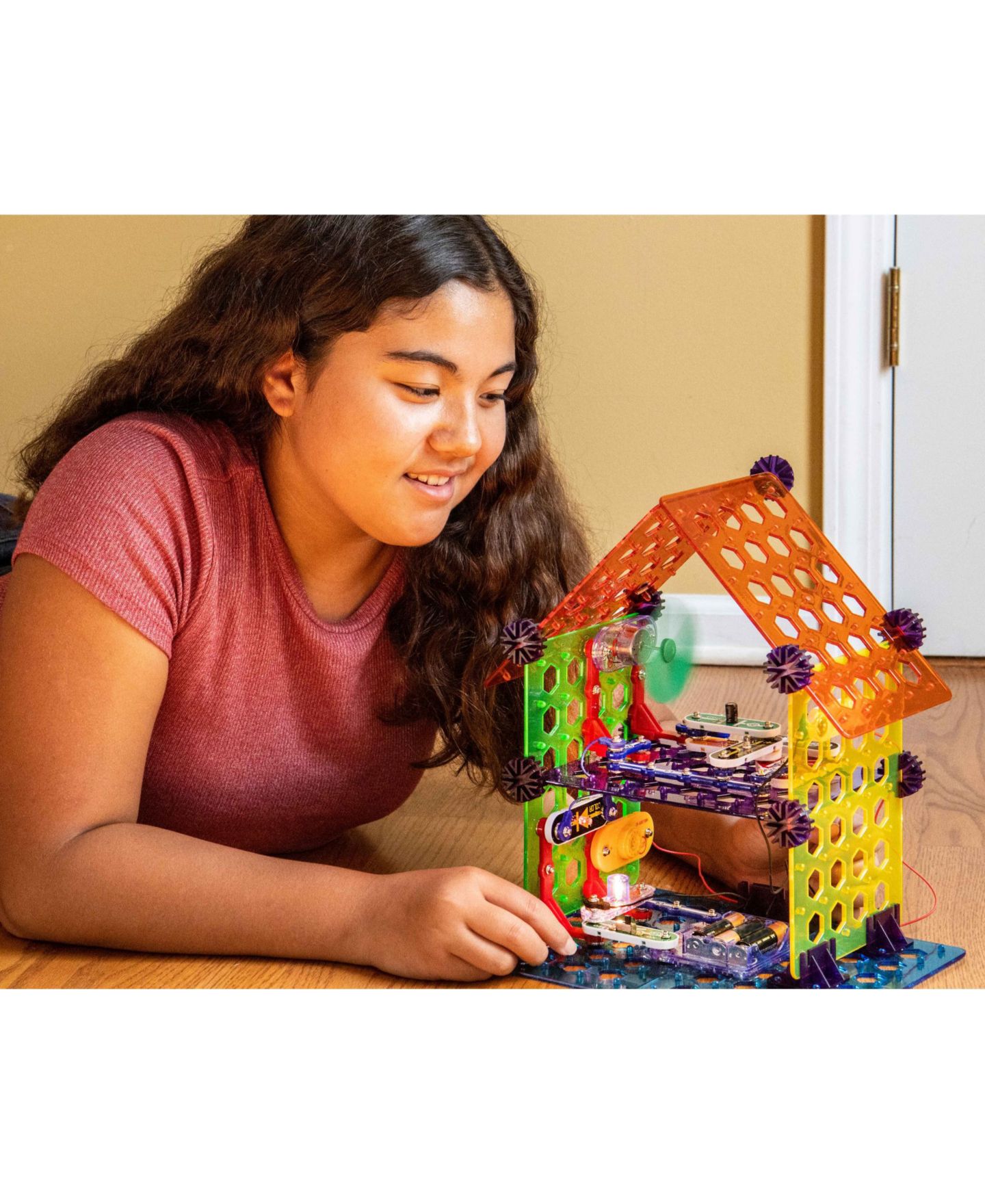 Детские игрушки Flat River Group MyHome 3-D Circuits 60-Piece Stem Learning Toy, Ages 8+ — фото 2