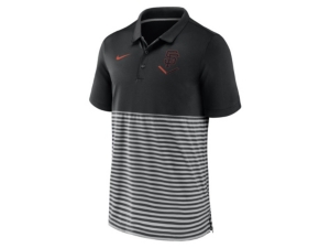 Nike Men's San Francisco Giants Icon Stripe Polo Shirt