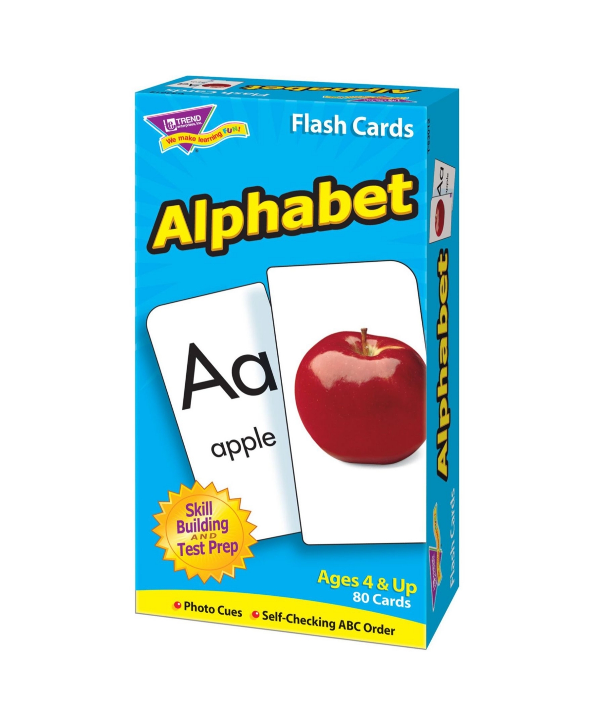 Shop Trend Enterprises Alphabet Skill Drill Flash Cards In Open Misce