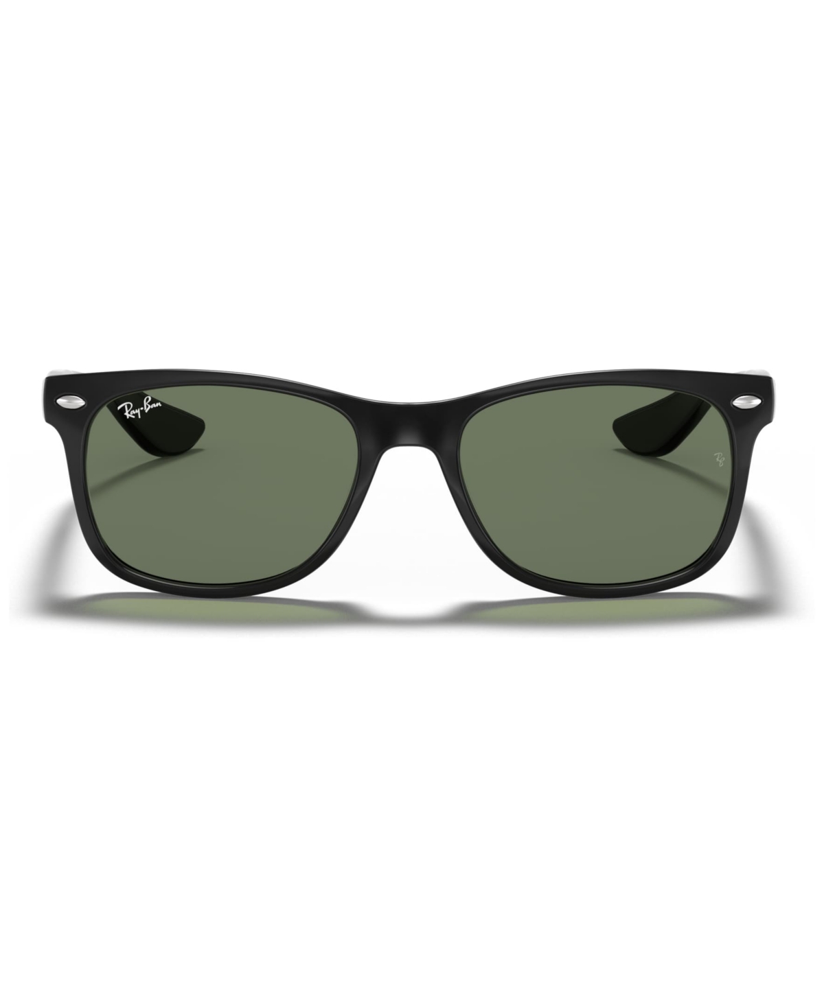 Ray-ban Jr . Kids Sunglasses, Rj9052 New Wayfarer (ages 7-10) In Black,grey Green