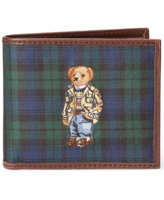 Polo Ralph Lauren - Men's Polo Bear Tie-Silk Billfold Wallet