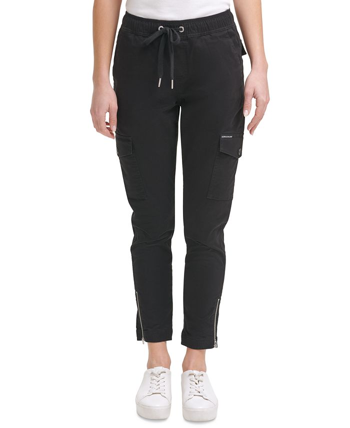 Calvin Klein Jeans Drawstring Cargo Pants & Reviews - Leggings & Pants -  Juniors - Macy's