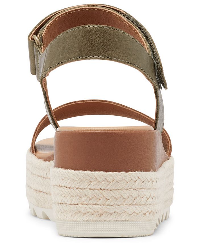 sorel flatform sandals