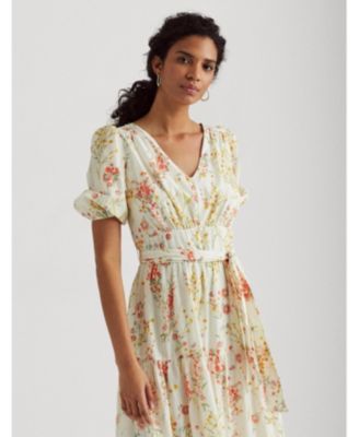 限定コレクション【RRL RalphLauren】Floral Cotton Voile Dress Floral-Print Cotton Voile Dress
