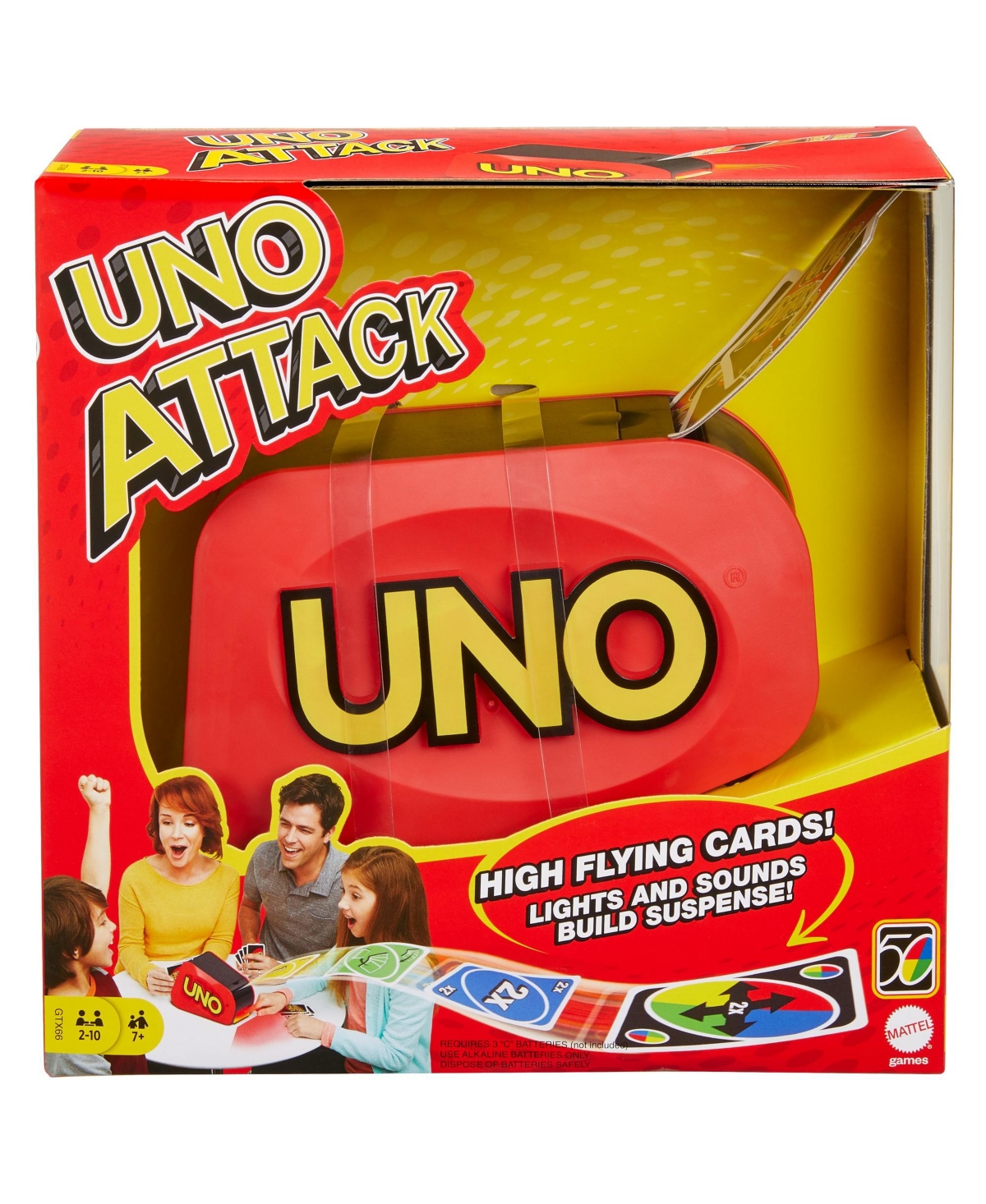 Shop Mattel Uno Attack In Multi