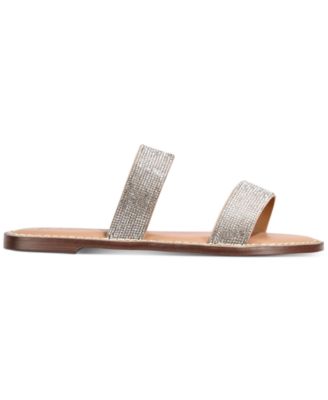 Ginnie Double-Band Slide Flat Sandals