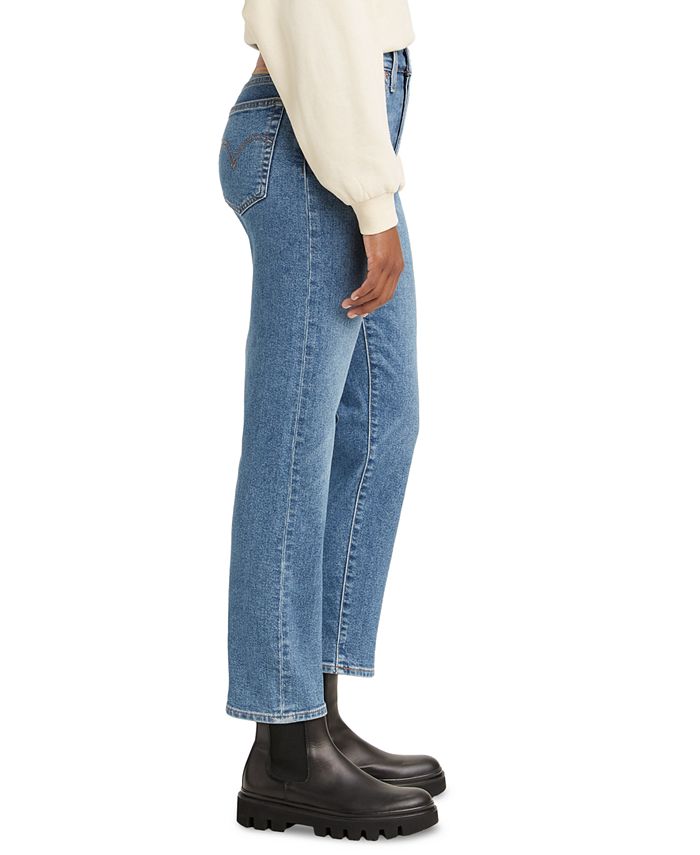 levi black straight leg jeans