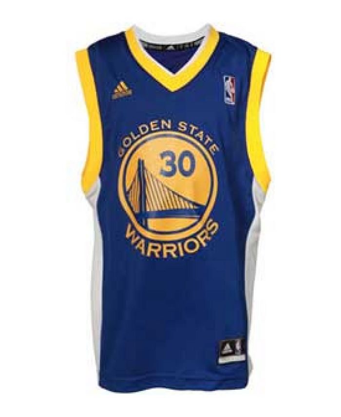 Boys 8-20 adidas Golden State Warriors Stephen Curry NBA Replica Jersey