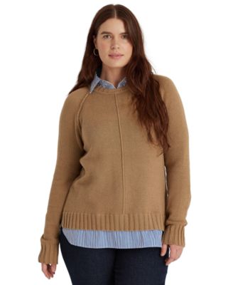 ralph lauren plus sweater