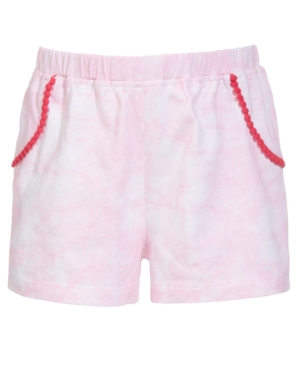 First Impressions Baby Girls Tie-Dye Cotton Shorts Created for Macy's