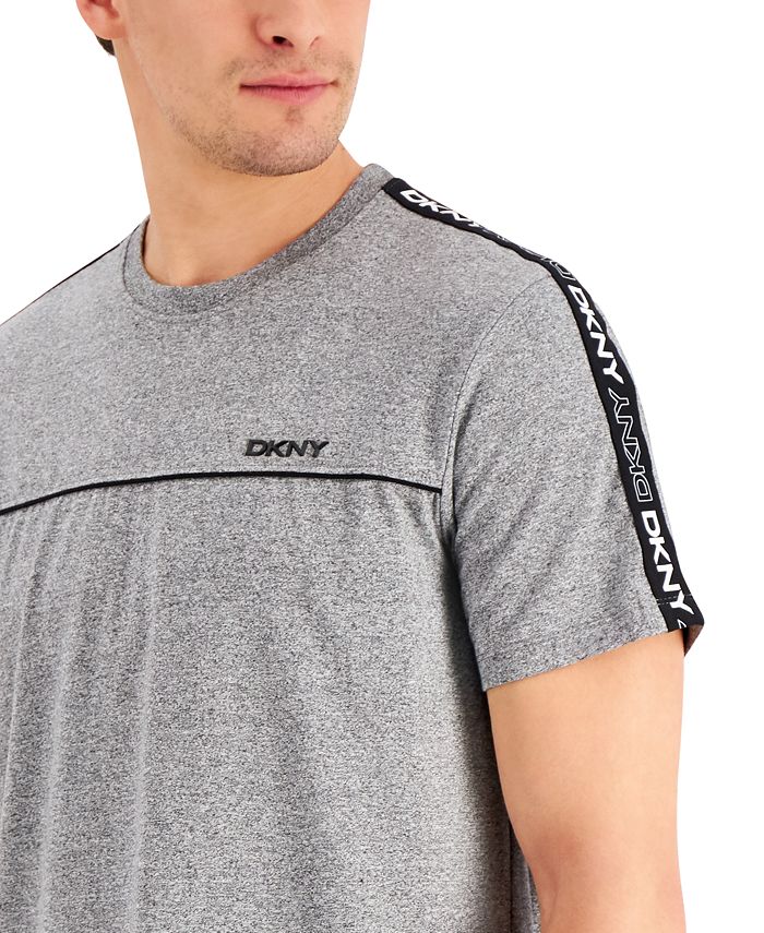 DKNY Men's Premium Textured Logo Taped TShirt, Created for Macy's Macy's