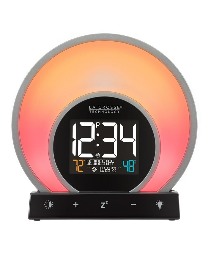 La Crosse Technology Soluna C79141 Mood Light Alarm Clock with