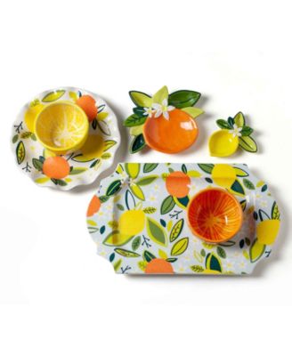 by Laura Johnson Citrus Traditional Tray