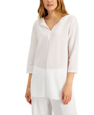 alfani petite tops macys