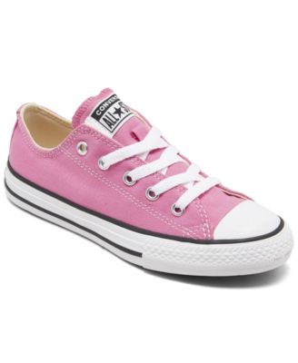 ladies pink converse
